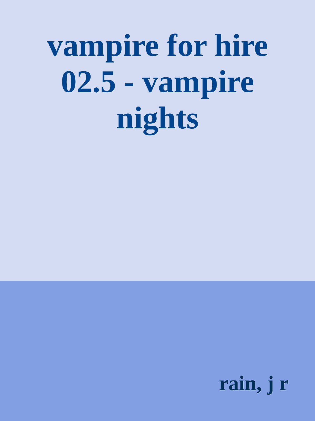 vampire nights