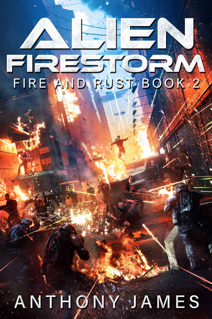 Alien Firestorm (Fire and Rust Book 2)