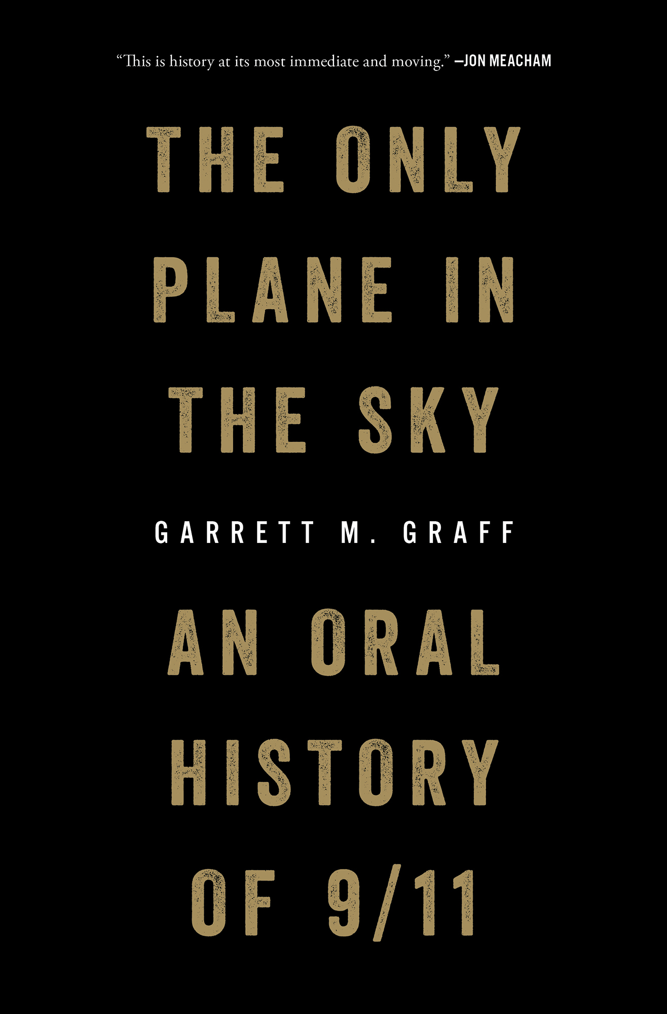 The Only Plane in the Sky
