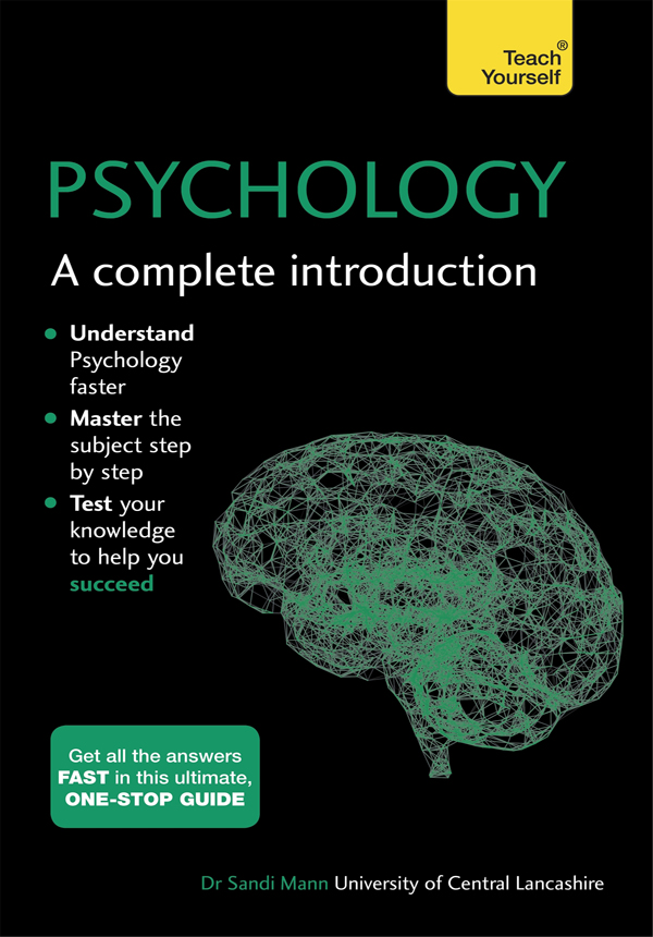 Psychology- a Complete Introduction