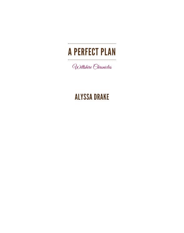 A Perfect Plan