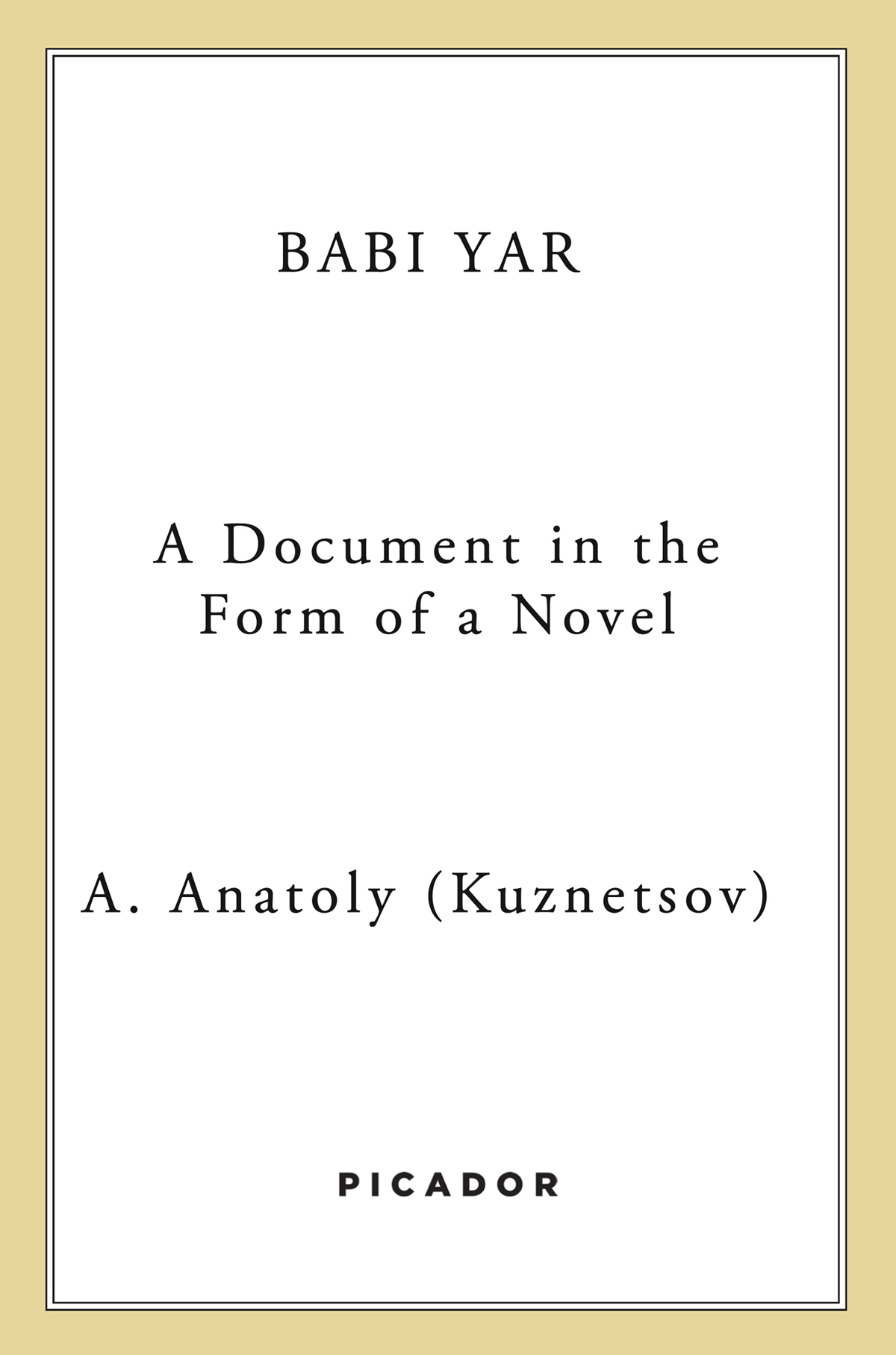 Babi Yar