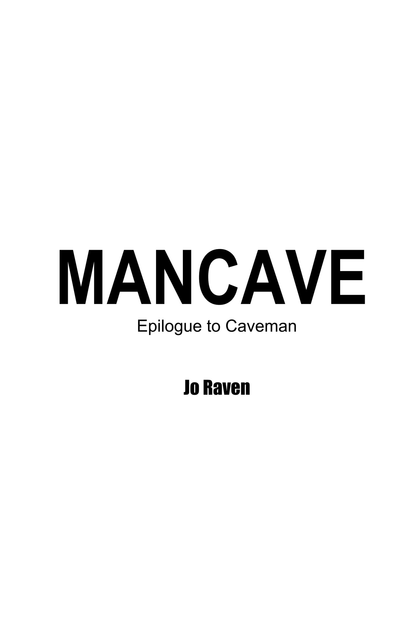 Mancave: Wild Men Book 3