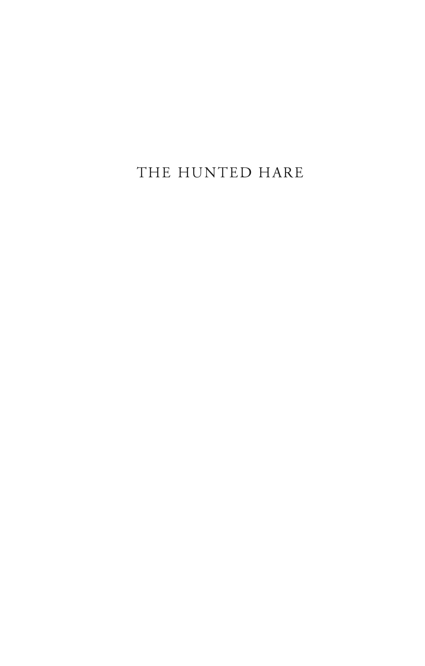 The Hunted Hare